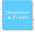 donations and events button